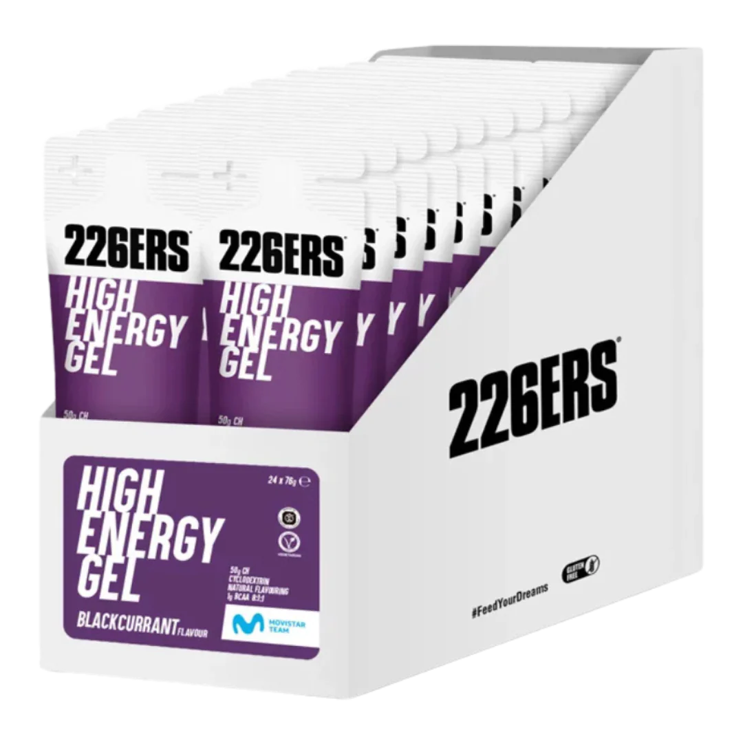 226ERS - High Energy Gel - Blackcurrant BCAA (76g) - Image 3