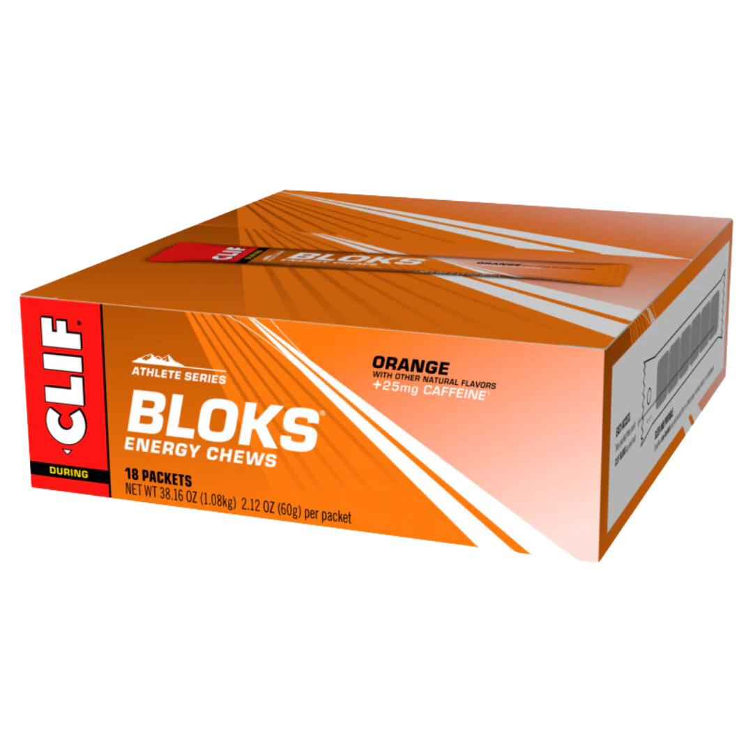 Clif Bar - Clif Bloks Energy Chews - Orange (with caffeine) - Image 3