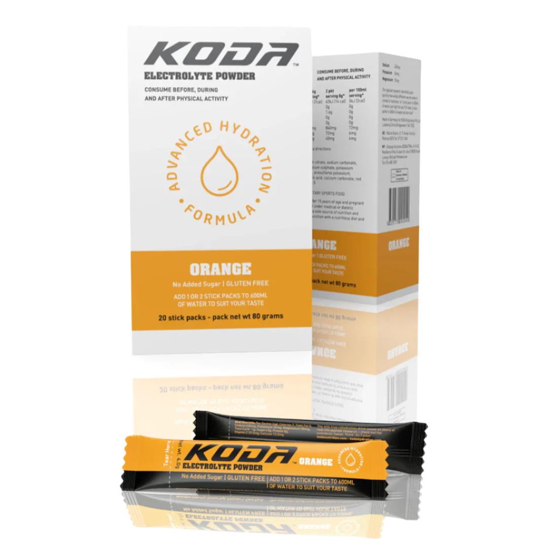Koda Nutrition - Electrolyte Powder Sticks - Orange - Image 3