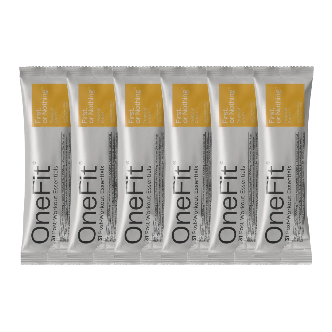 First. or Nothing - OneFit Collagen Protein Sachet - Tropical Crush - Image 2