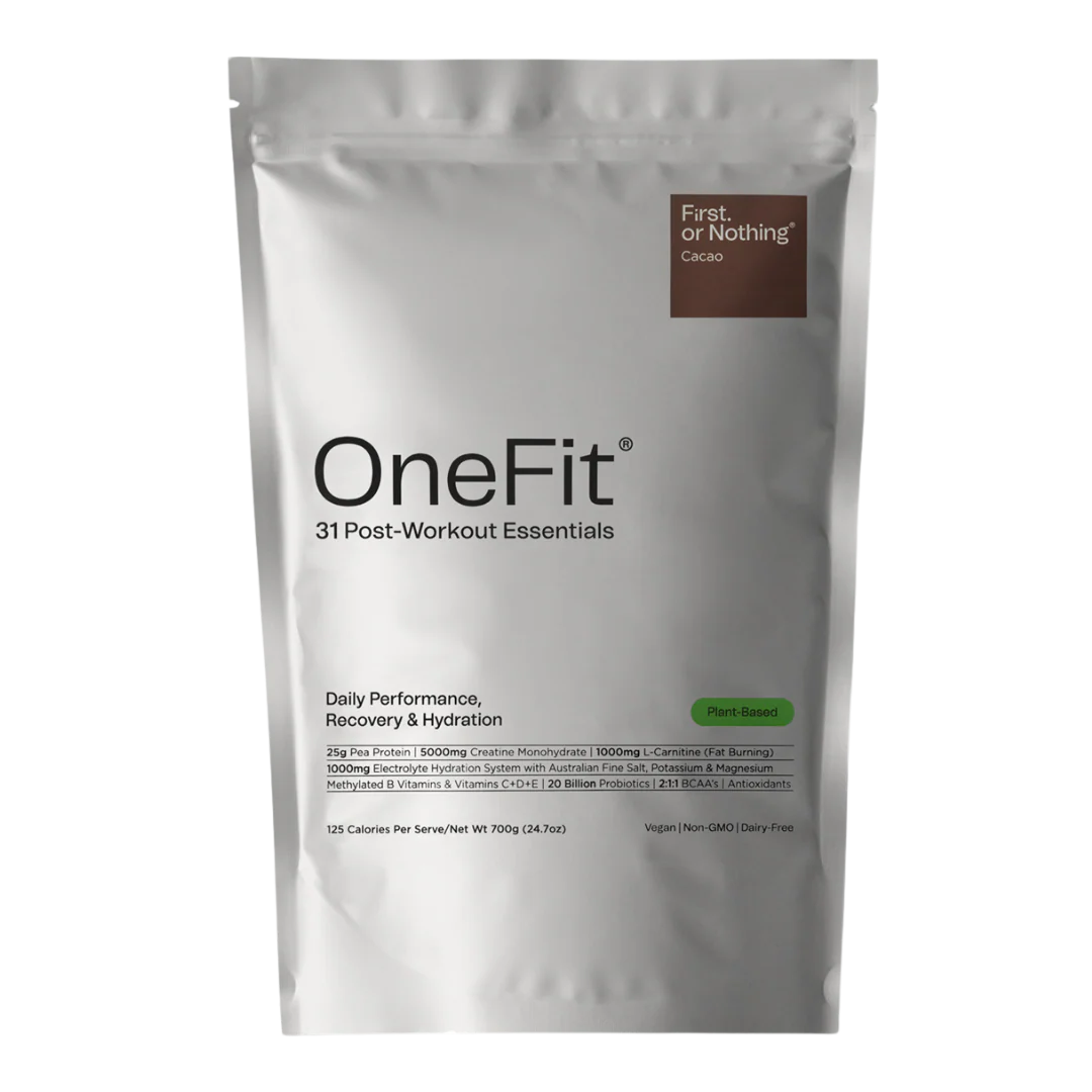 First. or Nothing - OneFit Plant Protein Pouch - Cacao