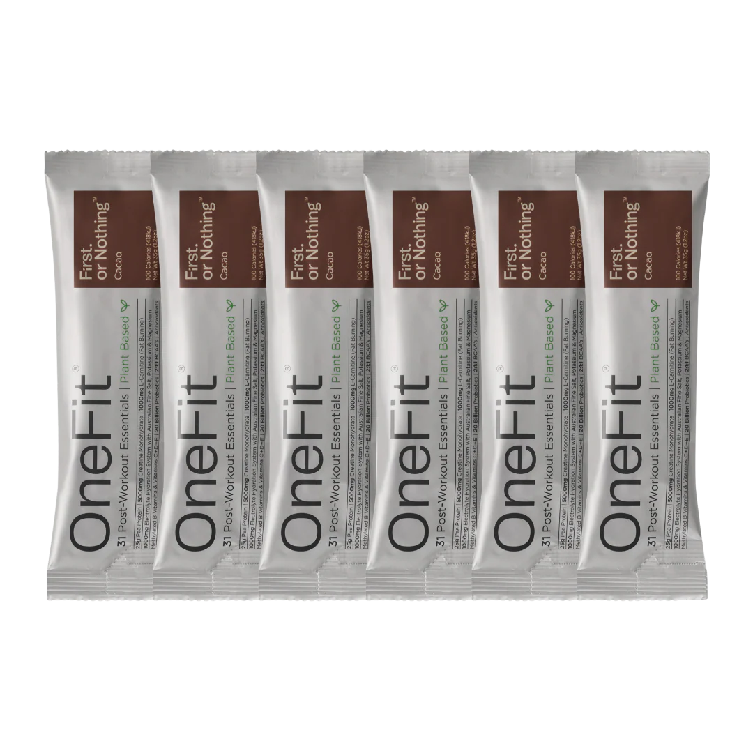 First. or Nothing - OneFit Plant Protein Sachet - Cacao - Image 2