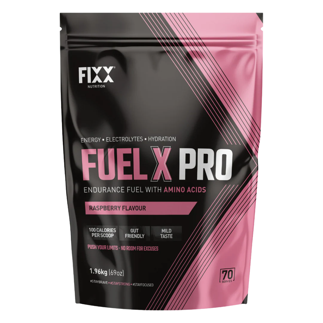 Fixx Nutrition - Fuel X Pro Endurance Drink Mix Bag - Raspberry (1.96kg)
