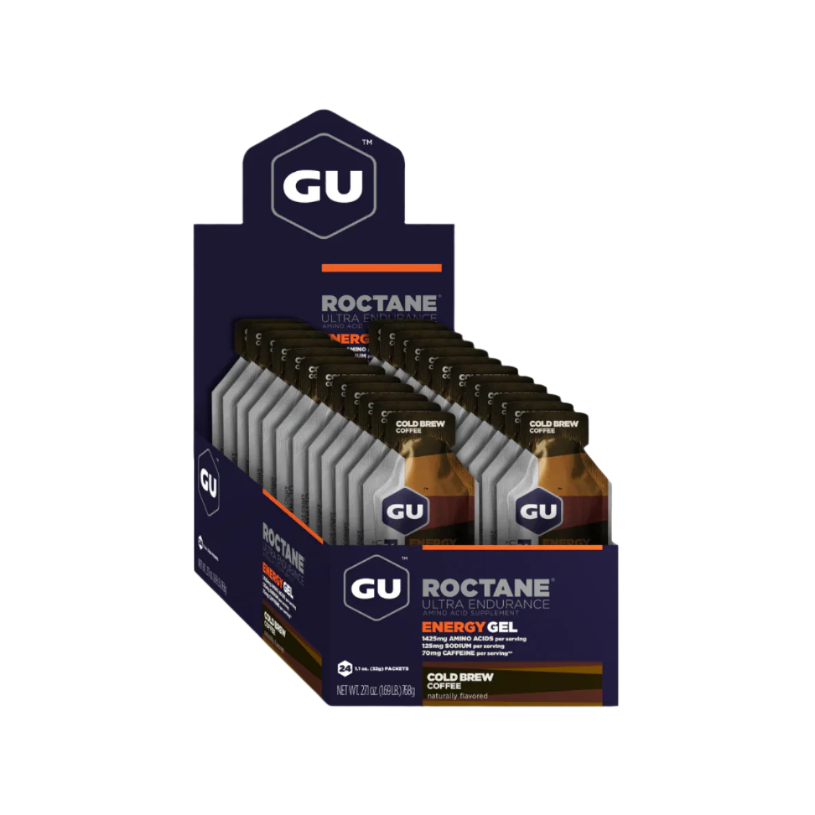 GU Energy - Roctane Energy Gels - Cold Brew Coffee (with caffeine) - Image 3