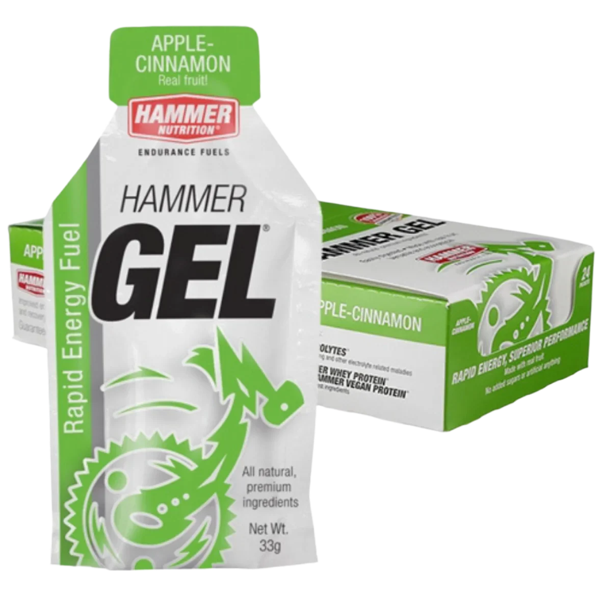 Hammer Nutrition - Energy Gels - Apple Cinnamon - Image 3