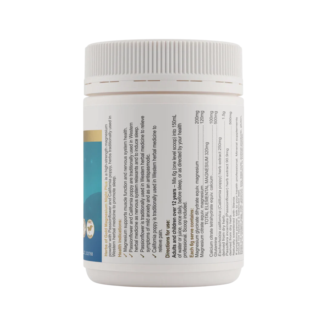 Herbs of Gold - Magnesium Night Plus - Image 2