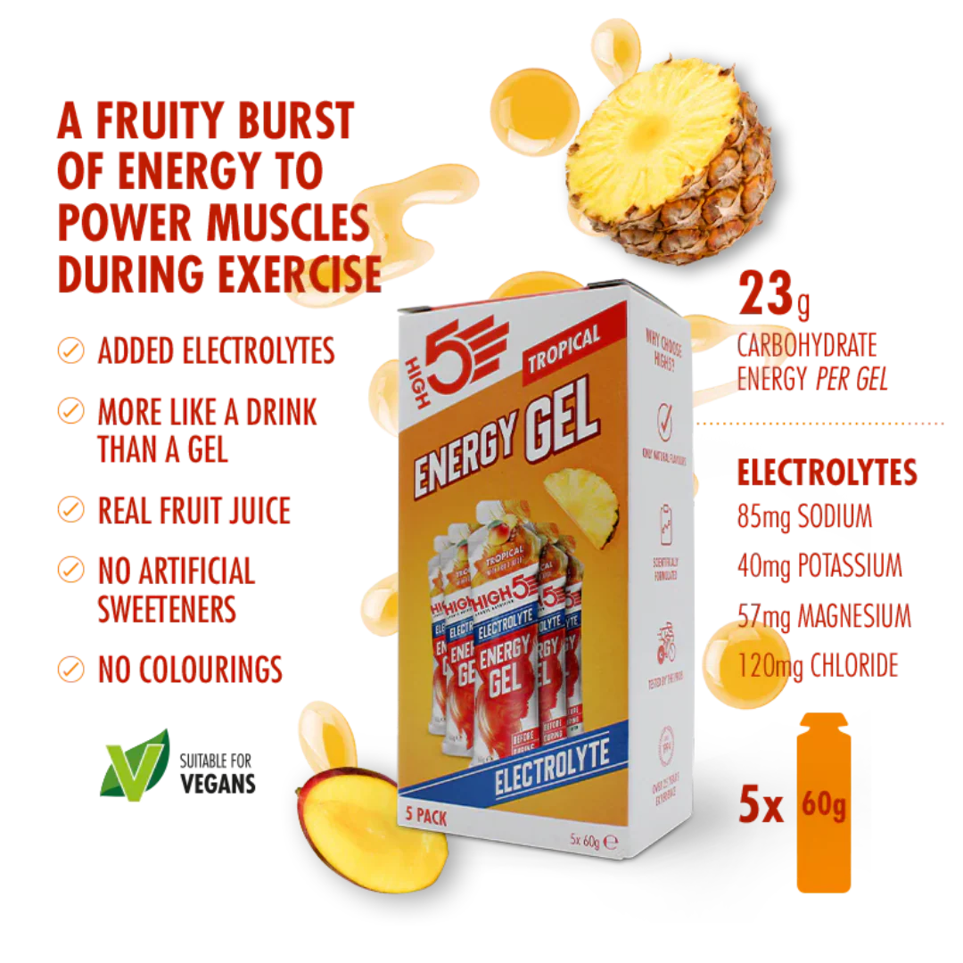 High5 - Energy Gel Electrolyte - Tropical - Image 5