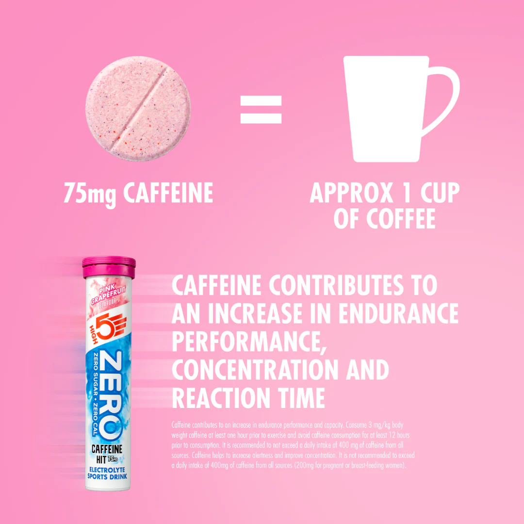 High5 - Hydration Tablets ZERO Caffeine Hit - Pink Grapefruit - Image 6