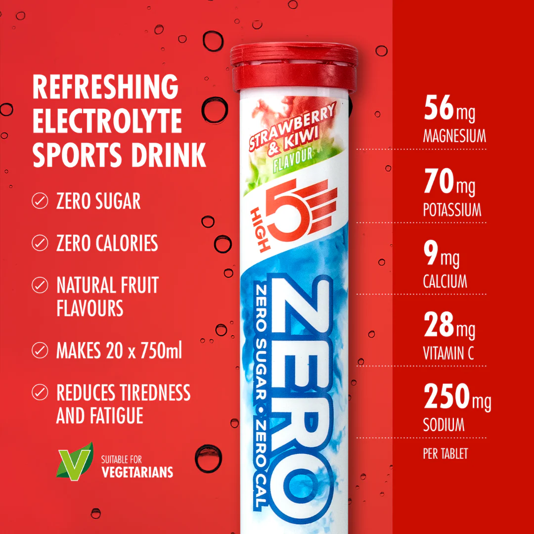 High5 - Hydration Tablets ZERO - Strawberry & Kiwi - Image 5