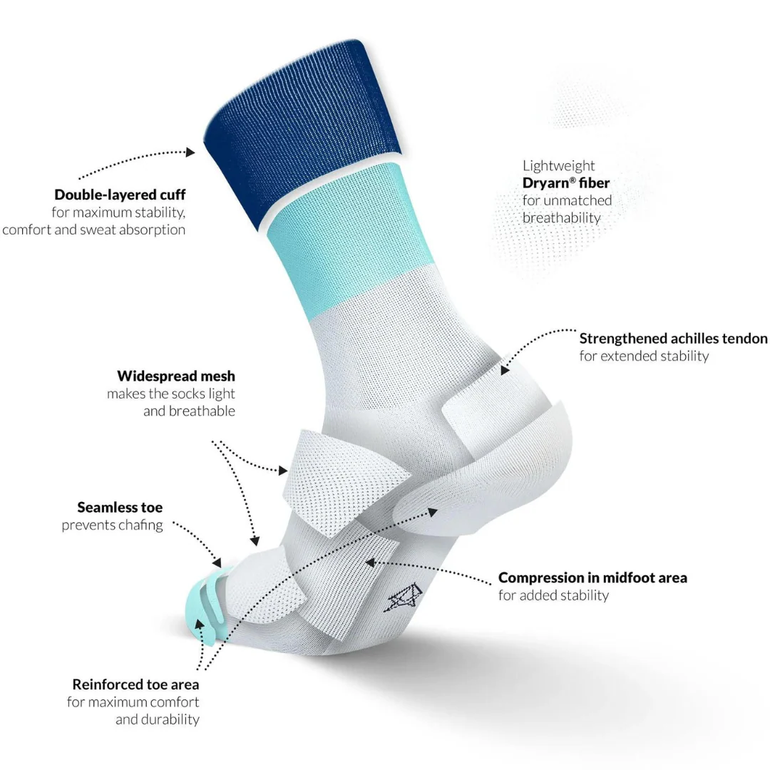 Incylence - Ultralight Mirrored Long Sock - Mint - Image 5