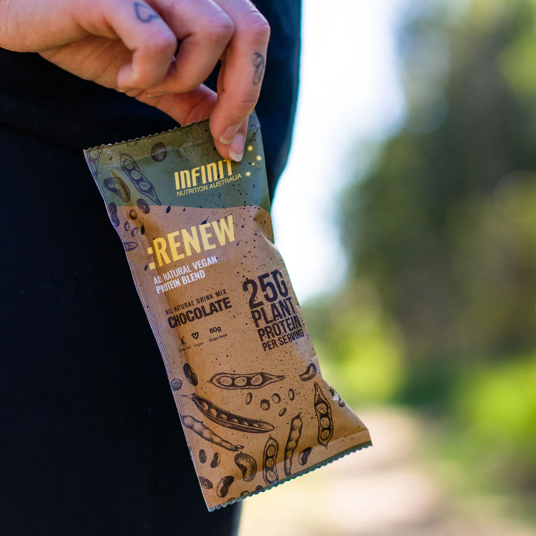 Infinit Nutrition - Renew Vegan Protein Blend Sachet - Chocolate - Image 3