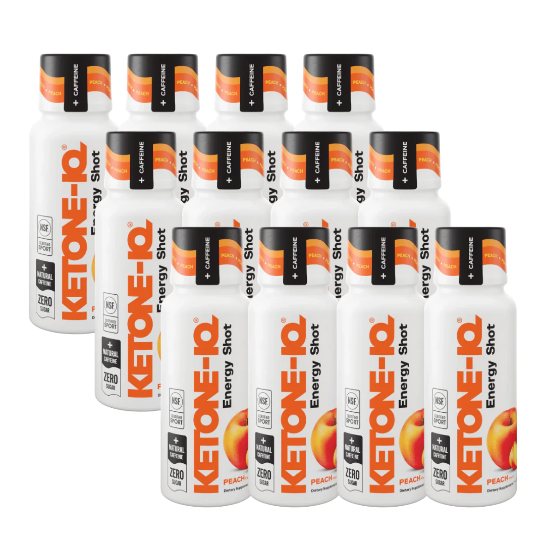 Ketone-IQ - Caffeine Shot - Peach - Image 3