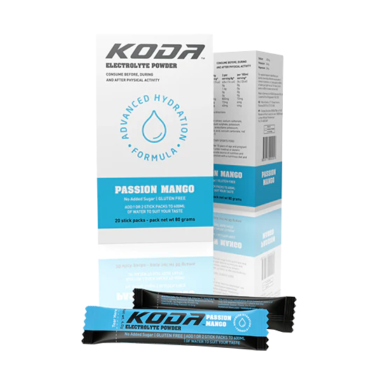 Koda Nutrition - Electrolyte Powder Sticks - Passion Mango - Image 3