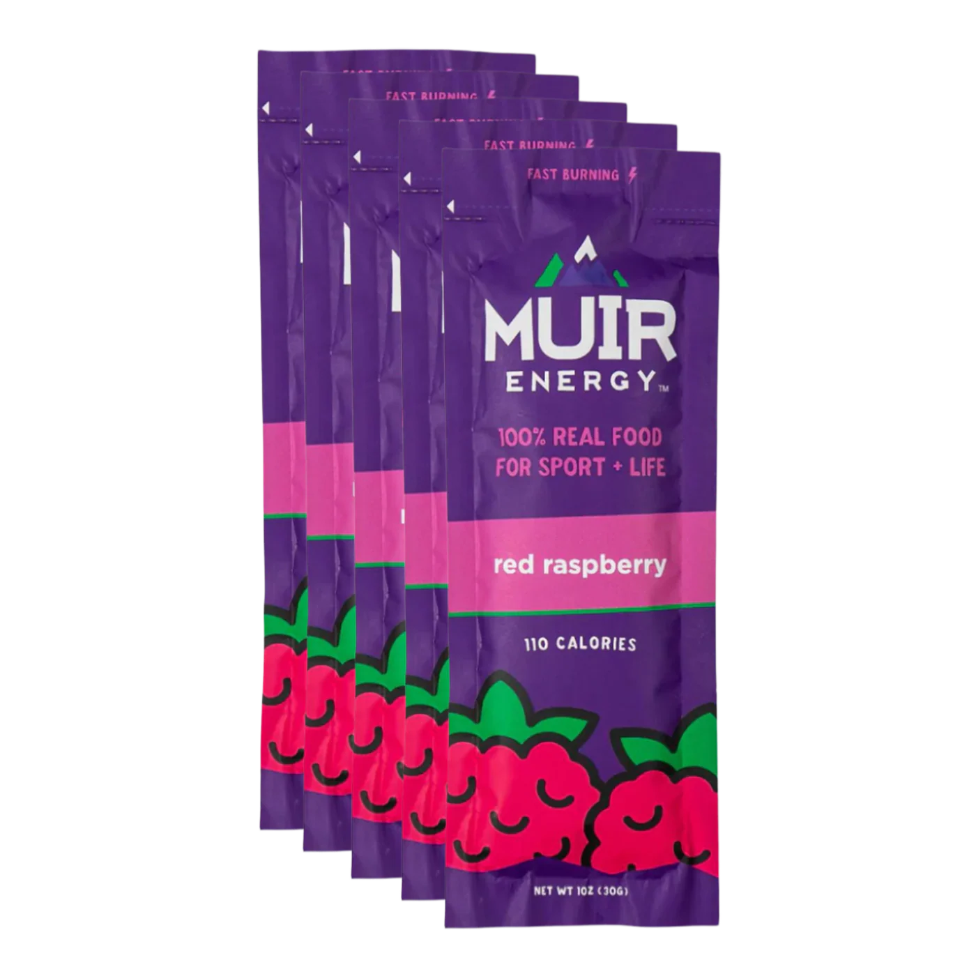 Muir Energy - Energy Gel - Red Raspberry - Image 2
