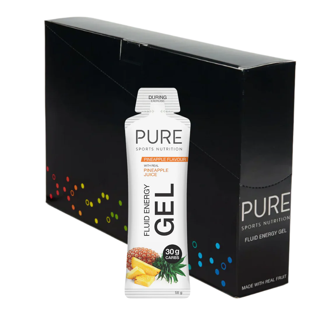 PURE Sports Nutrition - Fluid Energy Gels - Pineapple 30g - Image 3