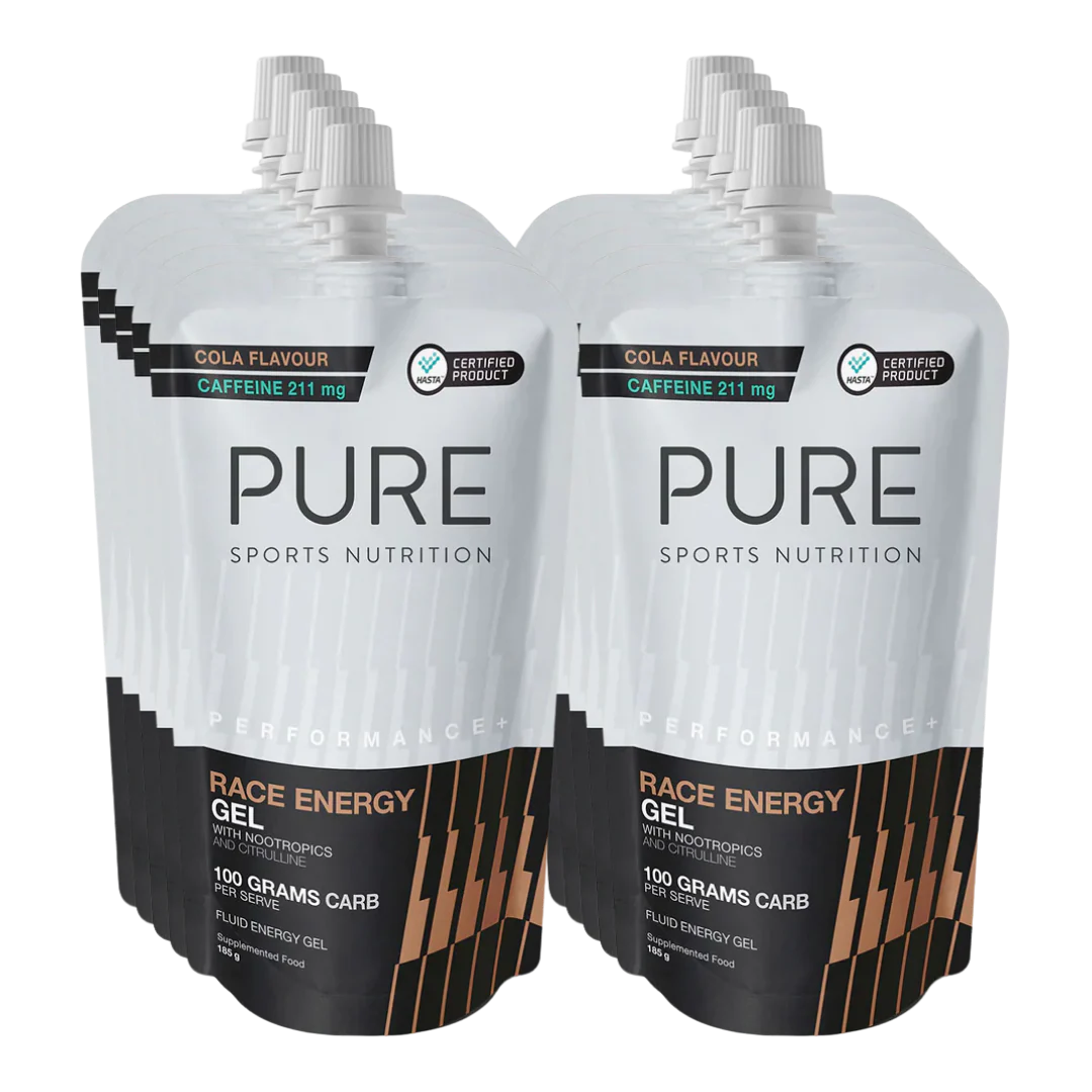PURE Sports Nutrition - Race Energy Gel Pouch - Cola (with caffeine) - Image 3