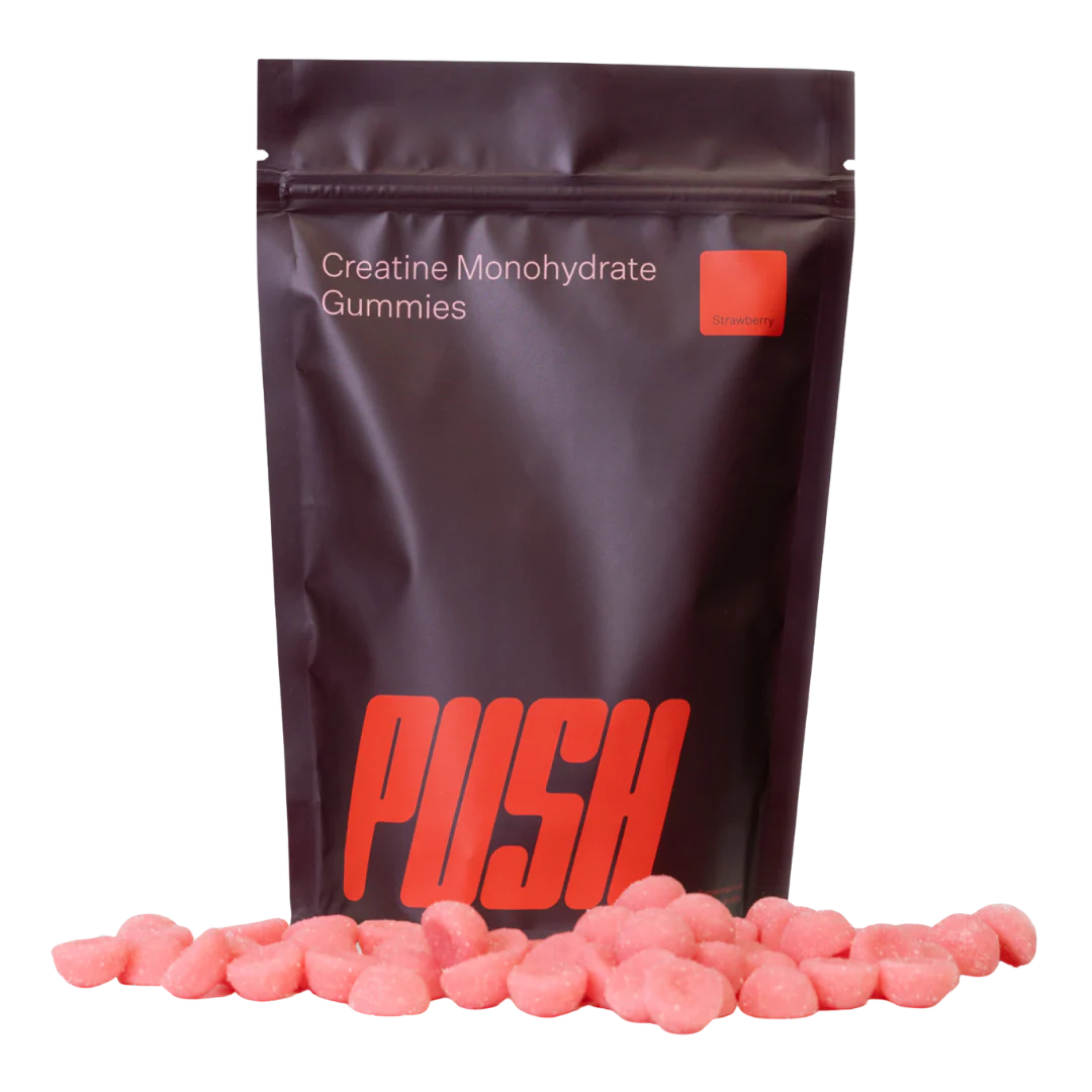 PUSH - Creatine Monohydrate Gummies - Strawberry - Image 2