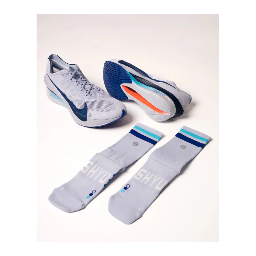SHYU - Racing Socks - Ice/Blue/Azure - Image 3