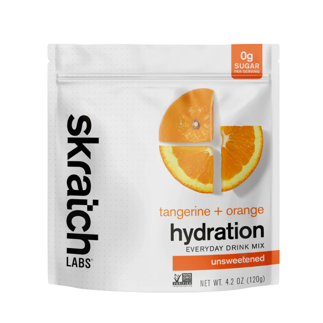 Skratch Labs - Unsweetened Hydration Bag - Tangerine & Orange