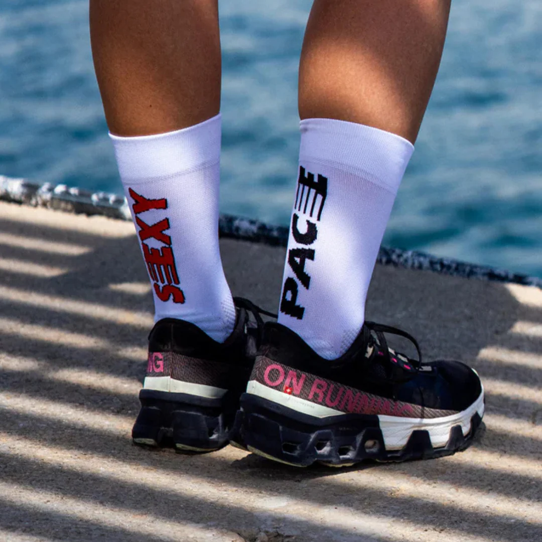 Sporcks - Running Socks - Sexy Pace White - Image 2