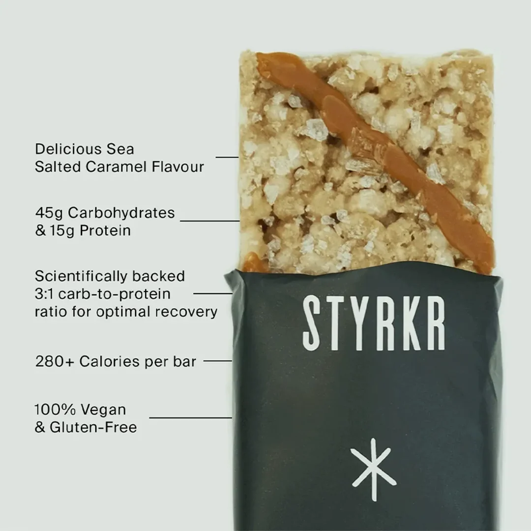 Styrkr - BAR+ Protein Rice Bar - Sea Salted Caramel - Image 4
