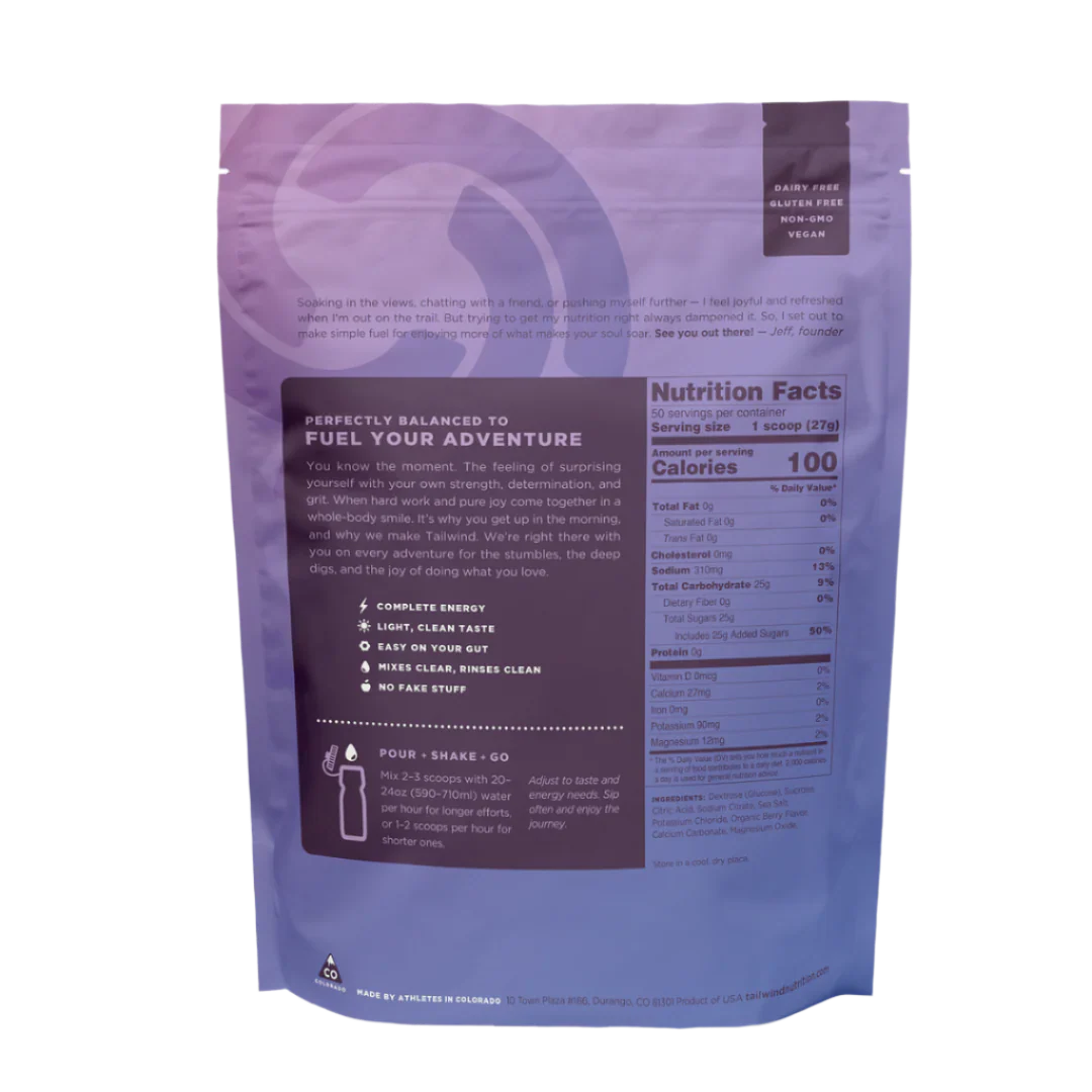 Tailwind Nutrition - Endurance Fuel Bag - Berry - Image 4